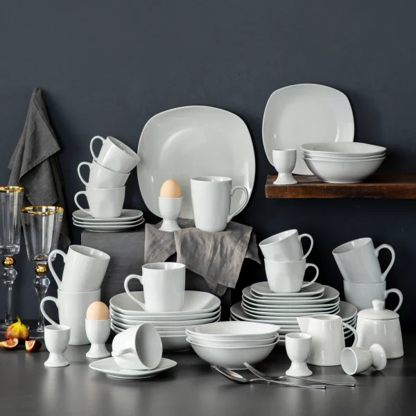 50-Piece Tableware set