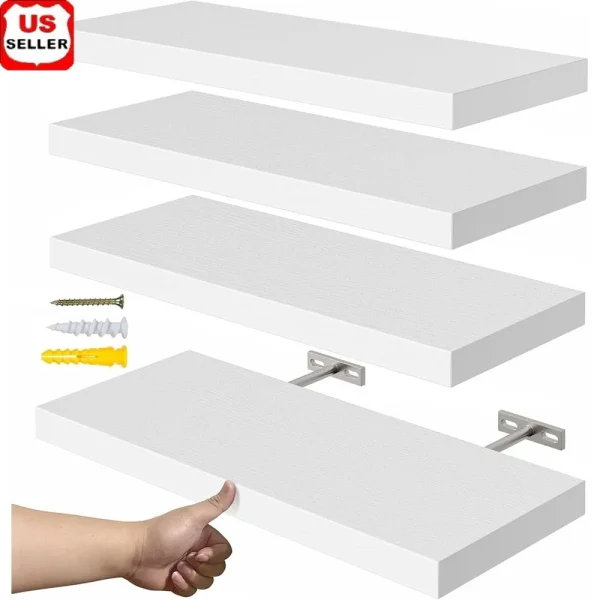 Floating Wall Shelves Set
